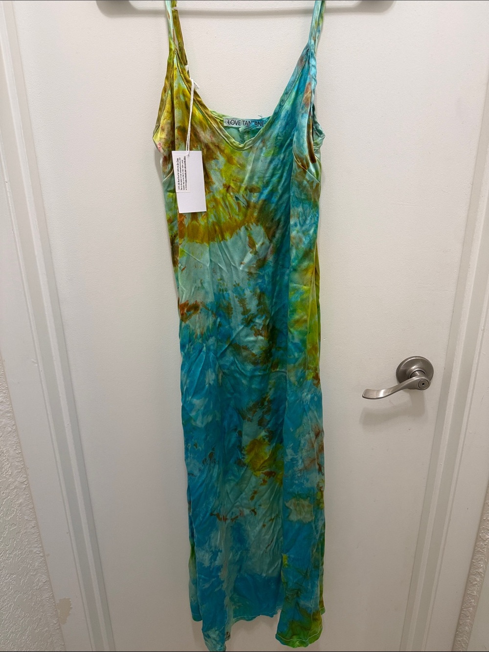 NWT Love Tanjane silk hand dyed dress